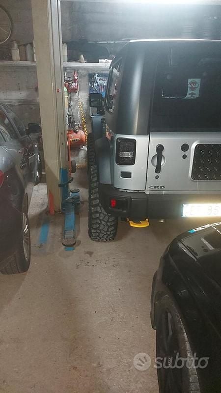 Usata Jeep Wrangler Rubicon 200 CV (147 kW) 2010 Grigio SUV