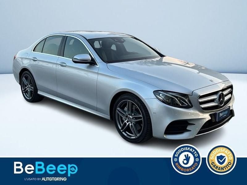 Usata Mercedes E220 Premium 194 CV (142 kW) 2019 Argento metallizzato Berlina