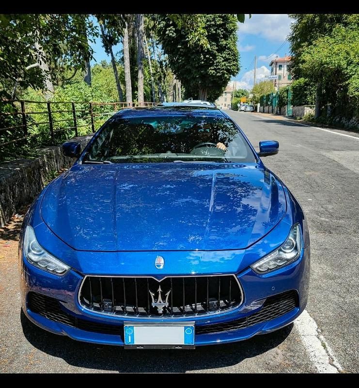 Usata Maserati Ghibli 275 CV (202 kW) 2015 Blu Berlina