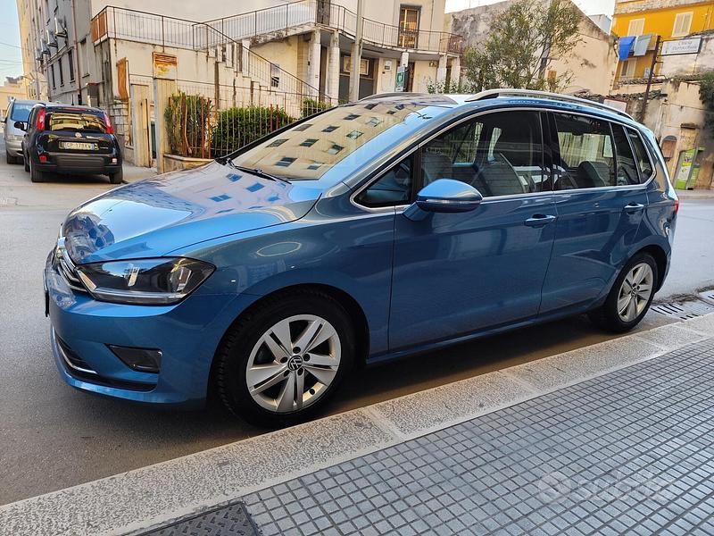 Usata VW Golf VII Comfortline 110 CV (80 kW) 2015 Blu Berlina