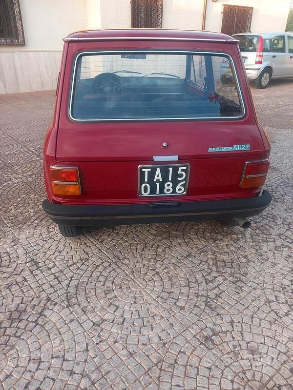 Usata Autobianchi A112 1970 Rosso Utilitaria