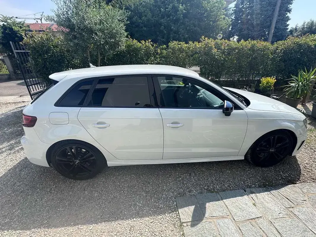 Usata Audi S3 300 CV (220 kW) 2014 Bianco Berlina