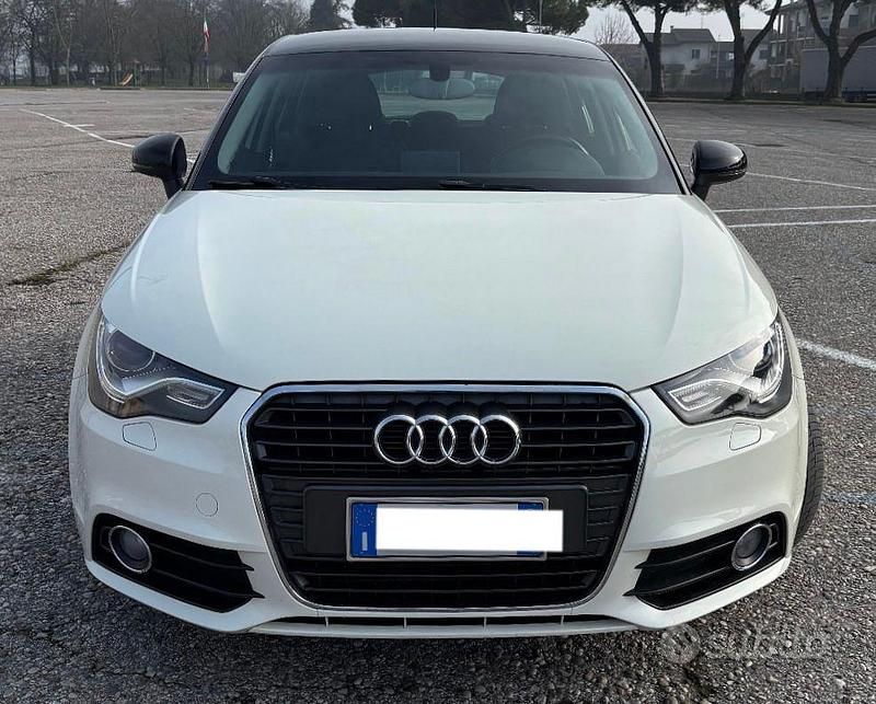 Usata Audi A1 Sportback Ambition 90 CV (66 kW) 2013 Bianco Utilitaria