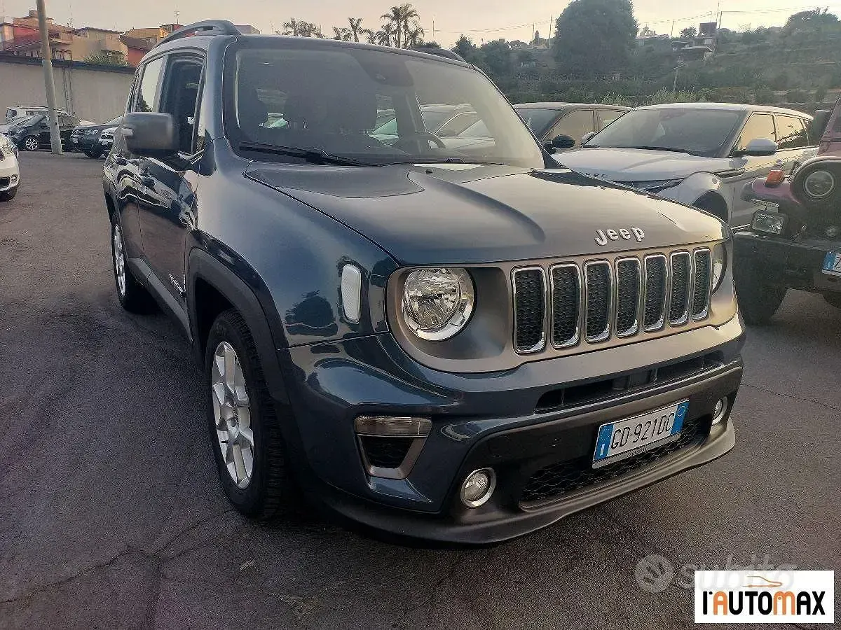 Usata Jeep Renegade Limited 129 CV (94 kW) 2021 Bluazzurro SUV