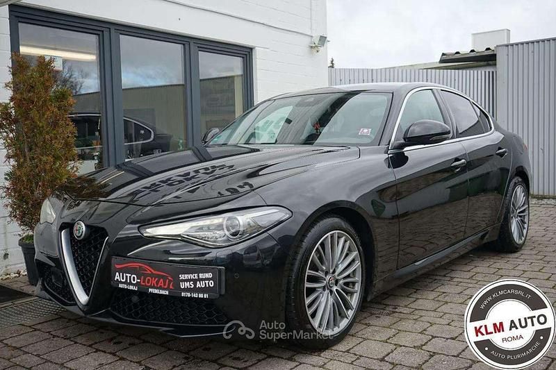 Usata Alfa Romeo Giulia Super 179 CV (131 kW) 2017 Nero Berlina