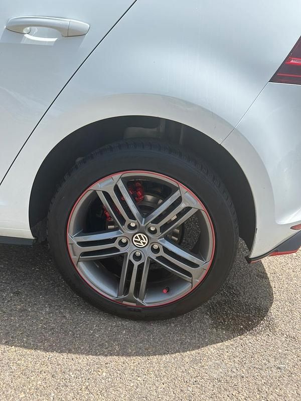 Usata VW Golf VII GTI 105 CV (77 kW) 2013 Bianco Berlina