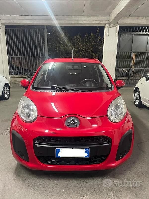Usata Citroën C1 Seduction 67 CV (49 kW) 2013 Rosso Utilitaria