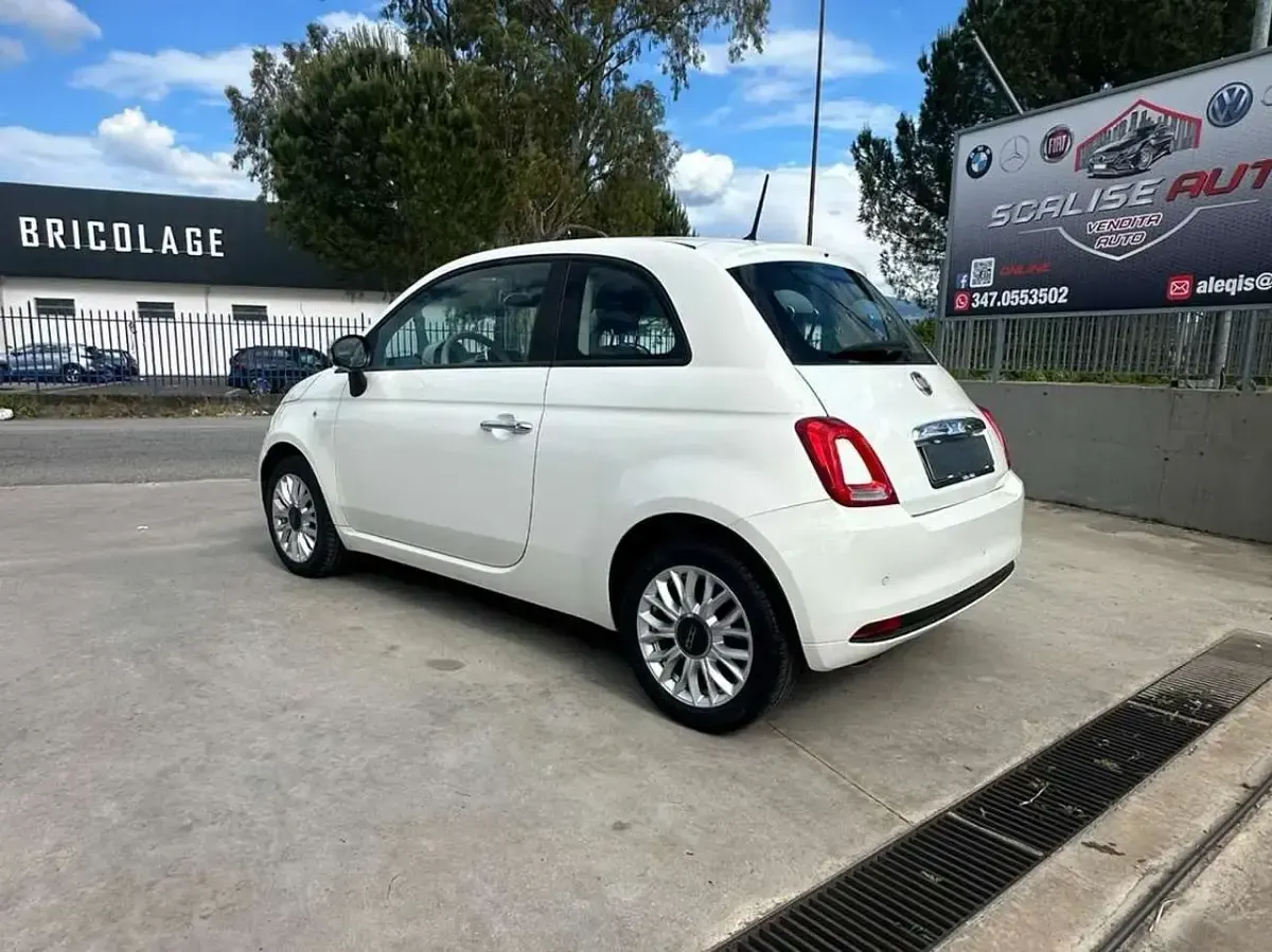 Usata Fiat 500 Lounge 69 CV (50 kW) 2016 Bianco Utilitaria