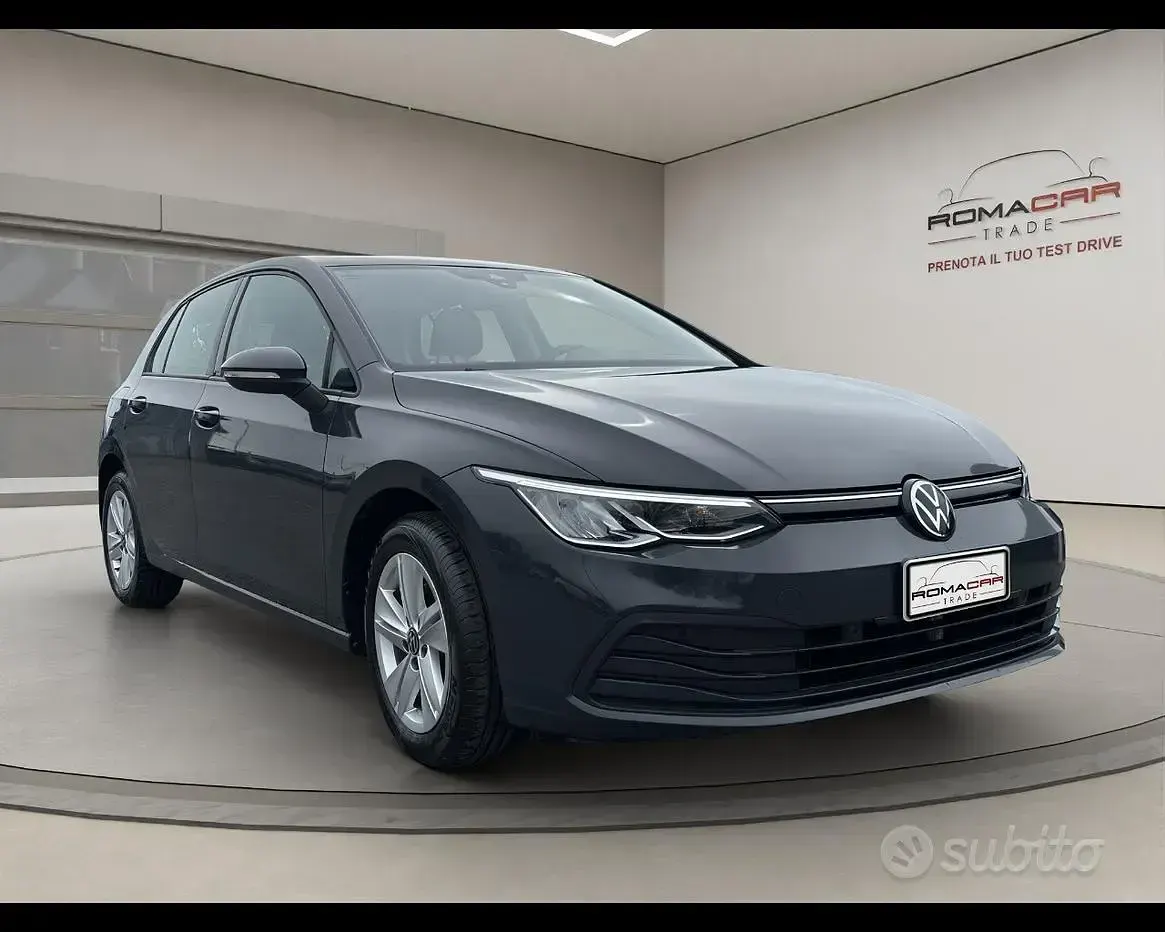 Usata VW Golf VIII Life 110 CV (80 kW) 2023 Grigio Berlina