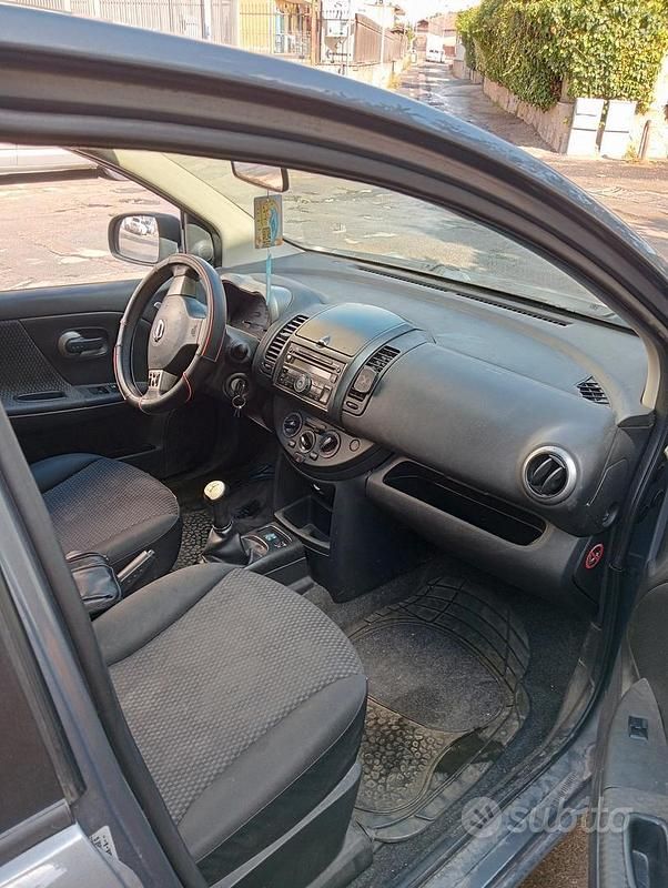 Usata Nissan Note 103 CV (75 kW) 2009 Grigio Monovolume
