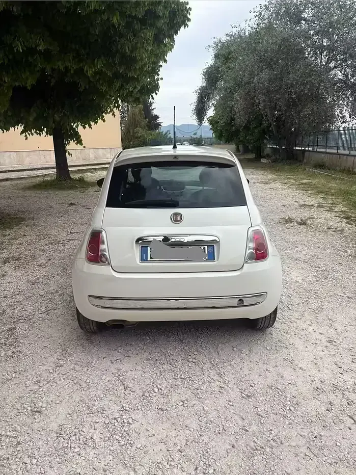 Gebraucht Fiat 500 75 PS (55 kW) 2010 Weiß Kleinwagen
