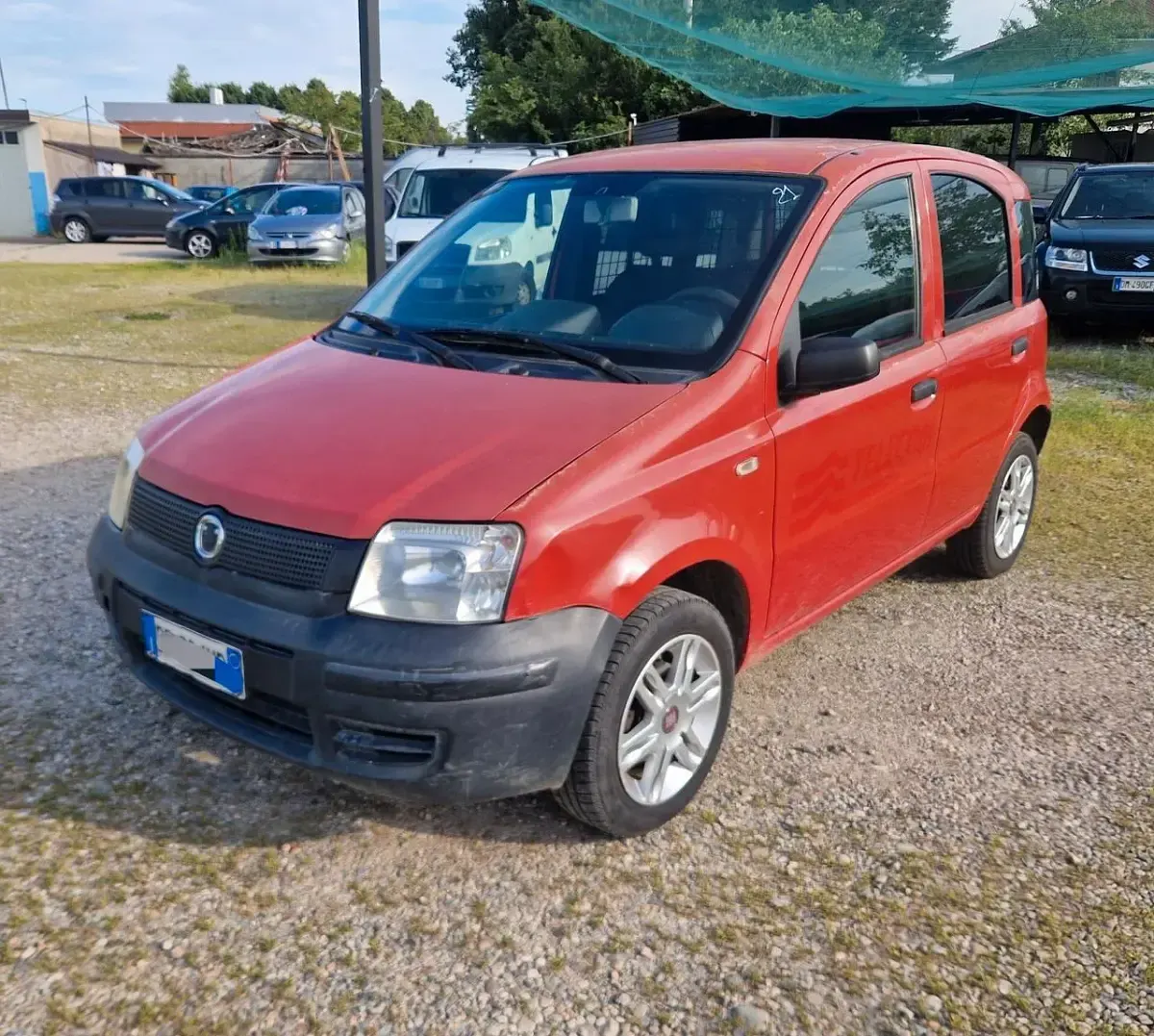 Usata Fiat Panda Active 75 CV (55 kW) 2008 Rosso Utilitaria