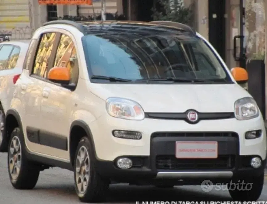 Usata Fiat Panda 4x4 75 CV (55 kW) 2014 Bianco Utilitaria