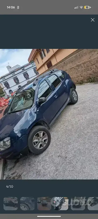 Usata Dacia Duster 109 CV (80 kW) 2014 Bluazzurro SUV