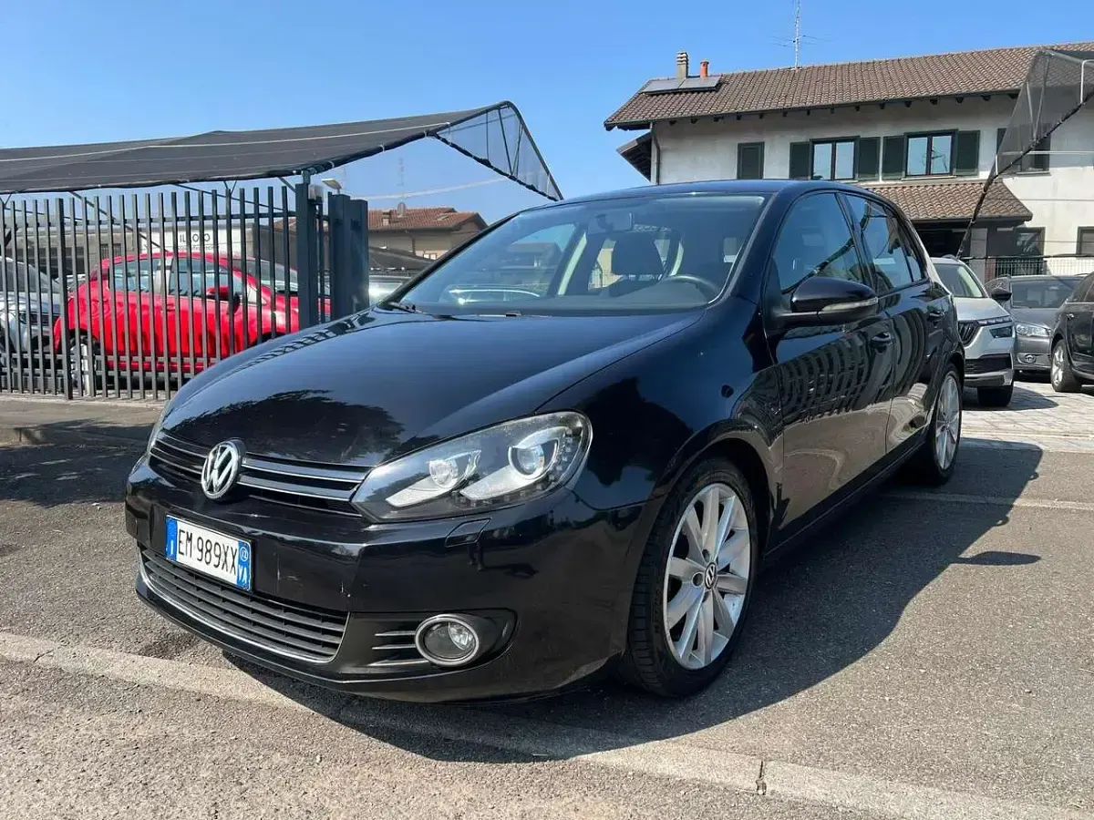 Usata VW Golf VII Highline 105 CV (77 kW) 2012 Nero Berlina