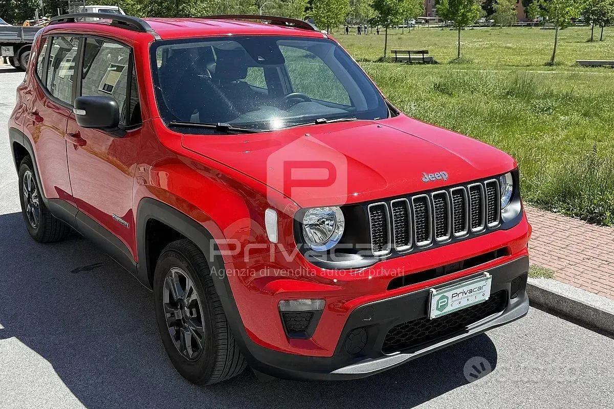 Usata Jeep Renegade Longitude 120 CV (88 kW) 2021 Rosso SUV