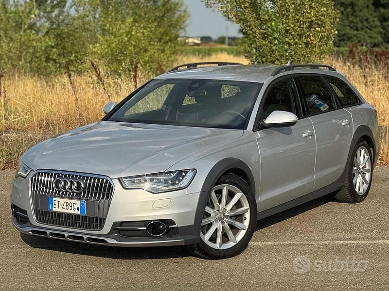 Grigio Usata 2014 Audi A6 Station wagon | 11.800 € (Buon prezzo) - Immagine 1/4