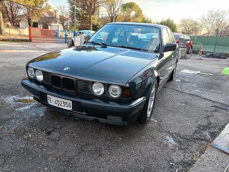 Usata BMW 520 1989 Nero Berlina