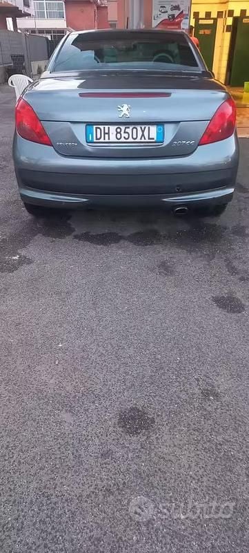 Usata Peugeot 207 CC 120 CV (88 kW) 2007 Grigio Cabrio