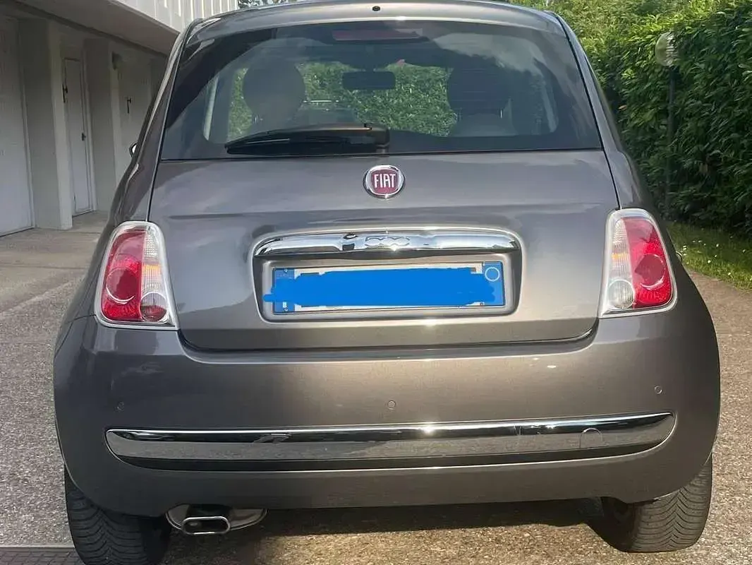 Usata Fiat 500 Lounge 69 CV (50 kW) 2015 Grigio Utilitaria