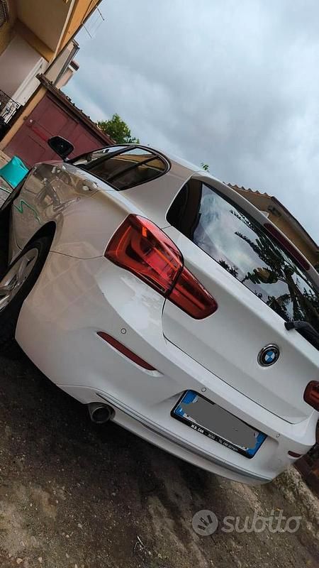 Usata BMW 116 116 CV (85 kW) 2017 Bianco Utilitaria