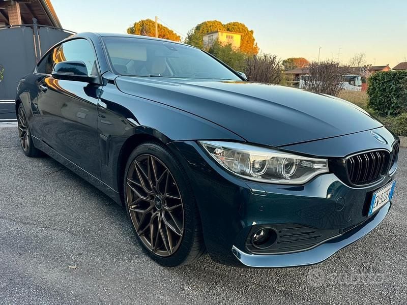Verde Usata 2013 BMW 420 Coupé | 13.900 € (Buon prezzo) - Immagine 1/4