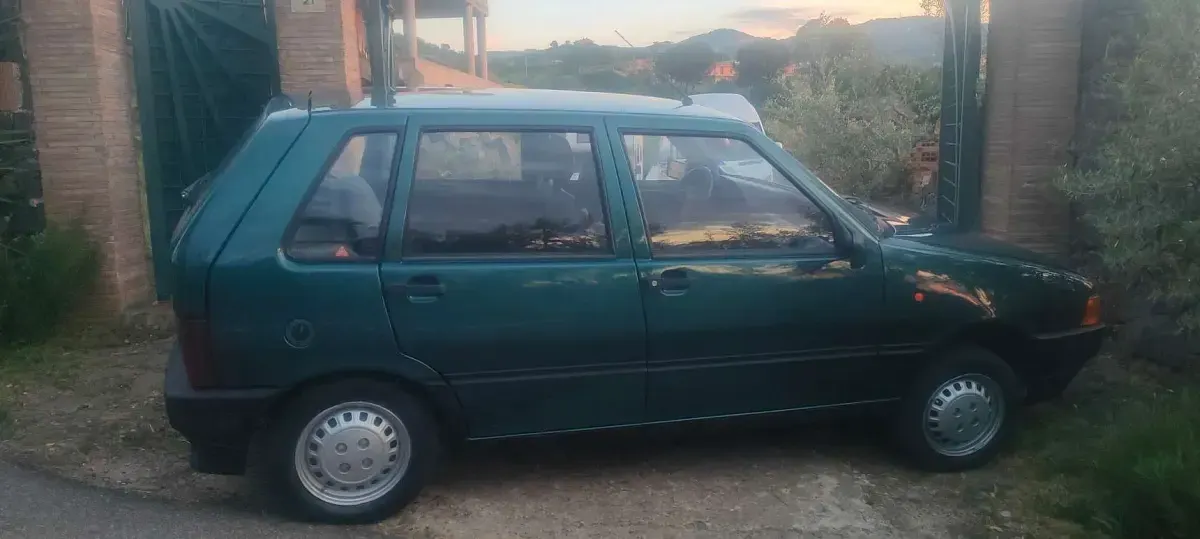 Usata Fiat Uno 48 CV (35 kW) 1995 Verde Utilitaria