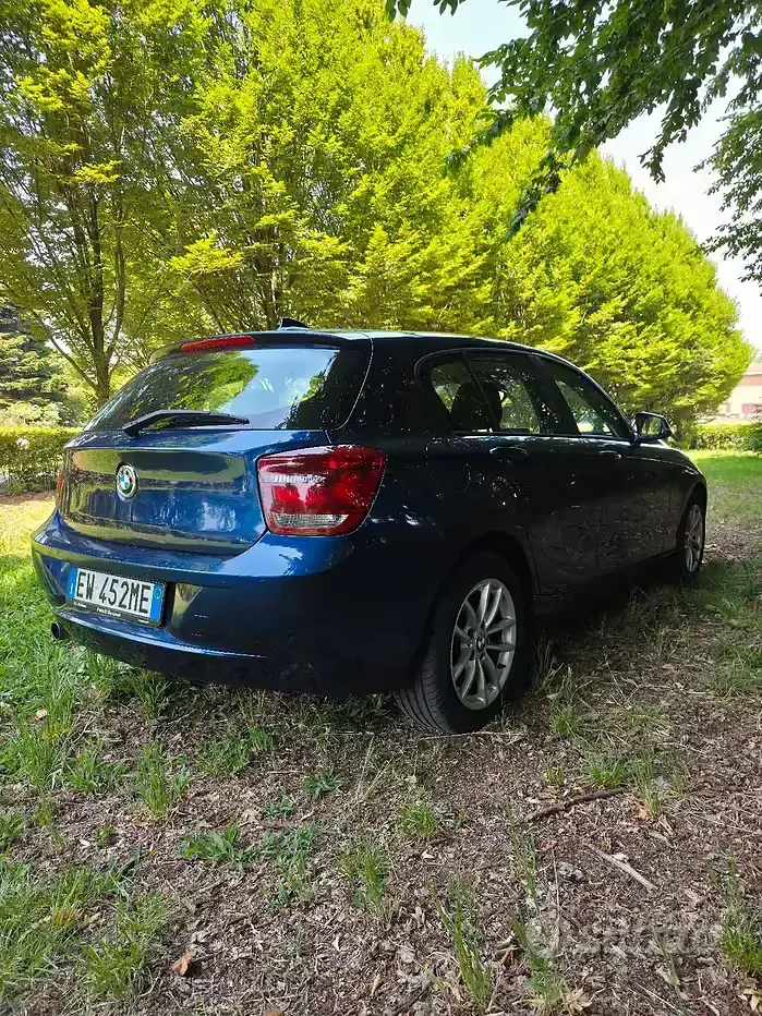 Usata BMW 114 M Sport 95 CV (69 kW) 2014 Blu Utilitaria