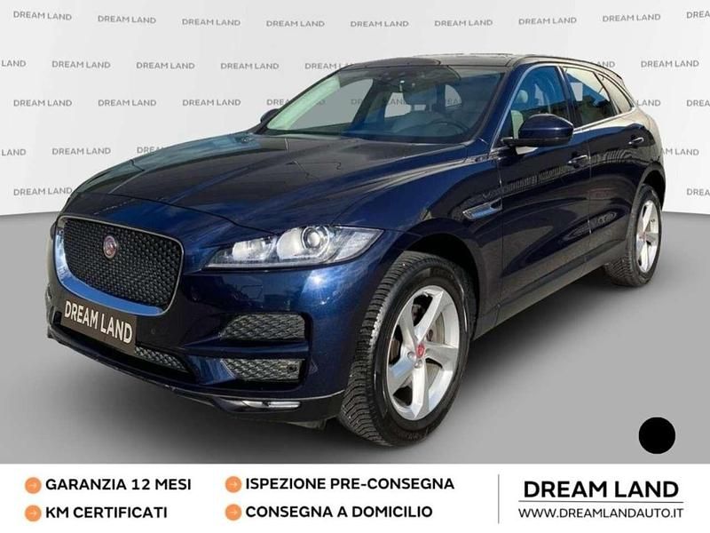 Usata Jaguar F-Pace Prestige 180 CV (132 kW) 2019 Blu SUV
