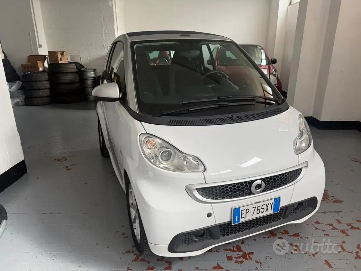 Usata Smart ForTwo Cabrio Passion 71 CV (52 kW) 2013 Bianco Cabrio