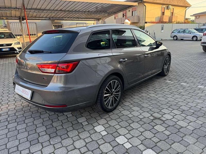 Usata Seat Leon ST FR 150 CV (110 kW) 2016 Grigio Station wagon