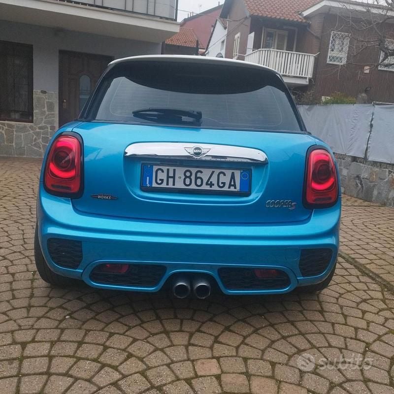 Usata Mini John Cooper Works 2014 Blu Utilitaria