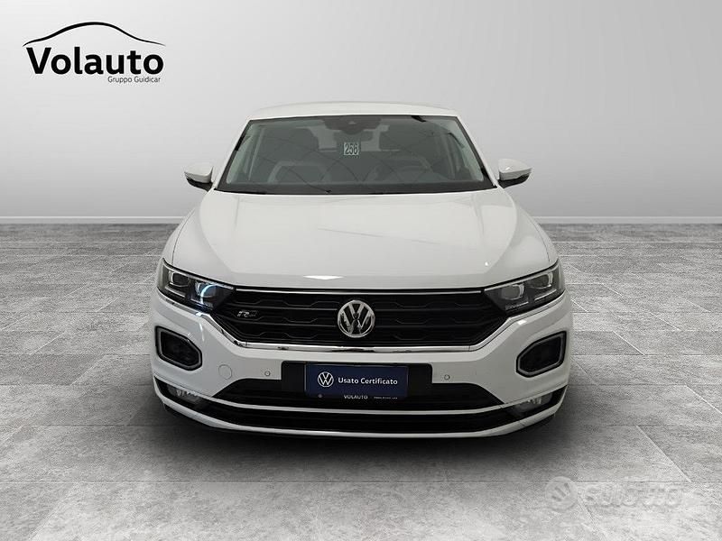 Usata VW T-Roc Advance 116 CV (85 kW) 2019 Bianco SUV