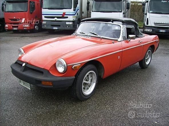 Usata MG B 95 CV (69 kW) 1975 Rosso Cabrio