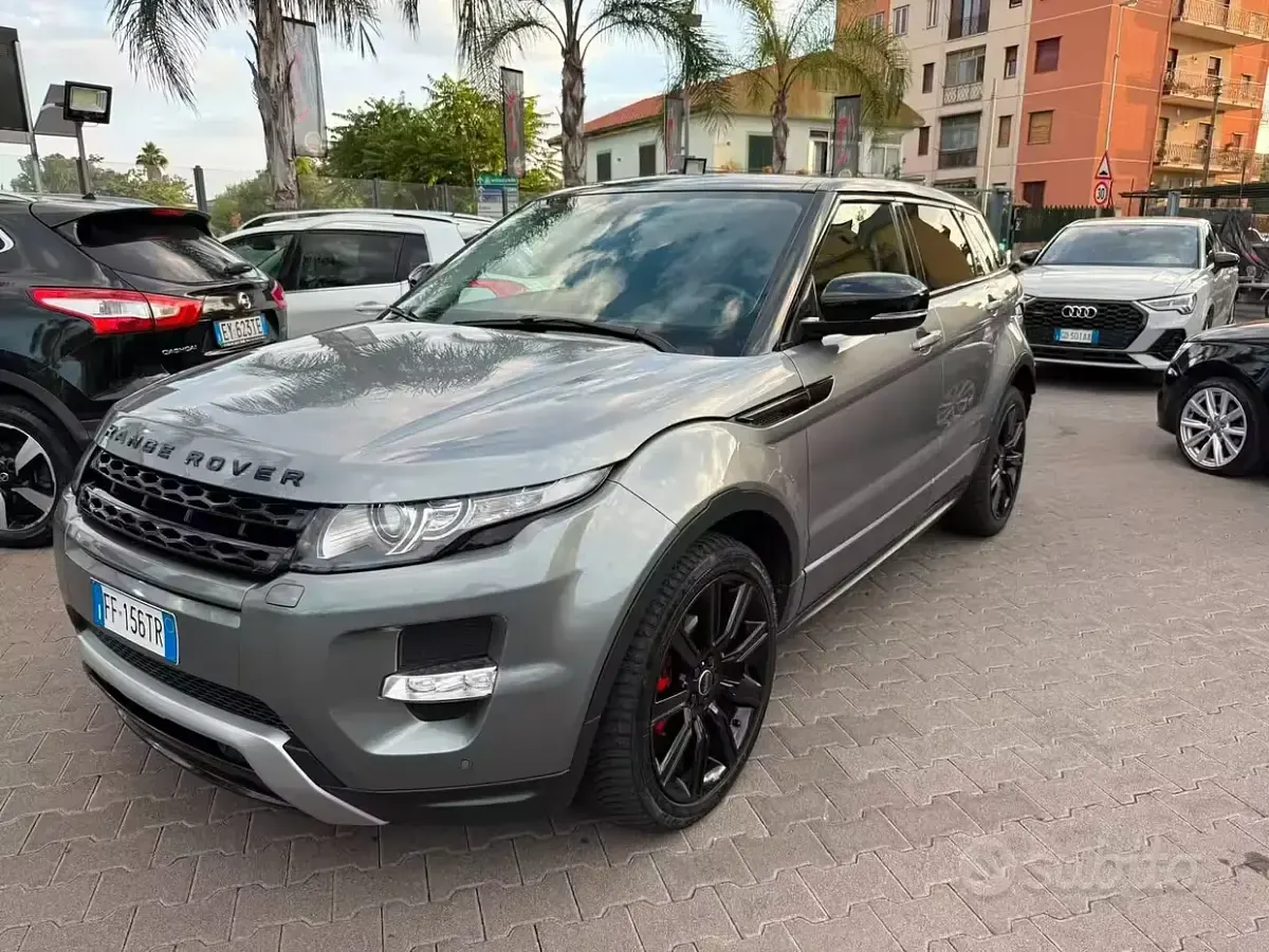 Usata Land Rover Range Rover evoque Dynamic 190 CV (139 kW) 2013 Grigio SUV