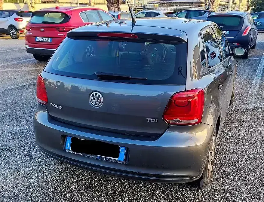 Usata VW Polo 75 CV (55 kW) 2009 Grigio Utilitaria