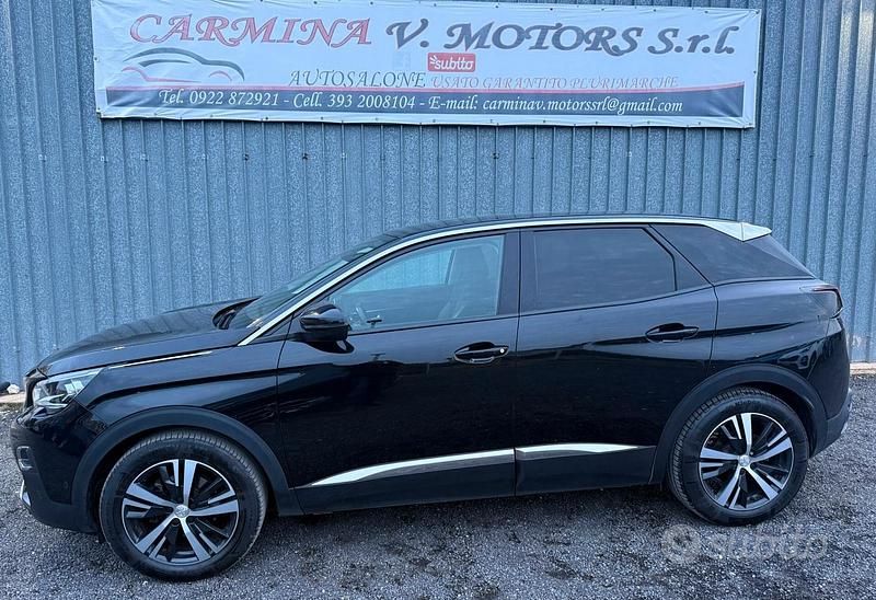 Usata Peugeot 3008 Allure 120 CV (88 kW) 2018 Nero SUV