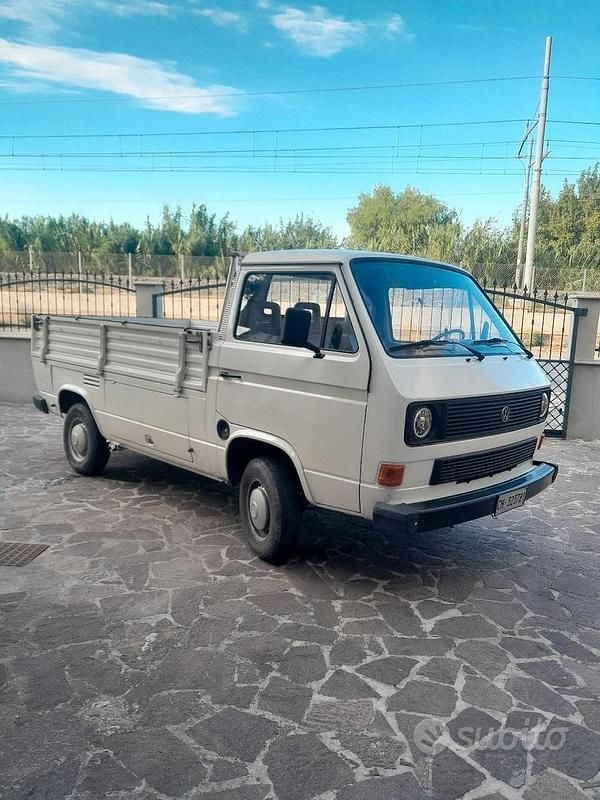 Usata VW T3 1987 Bianco Furgone