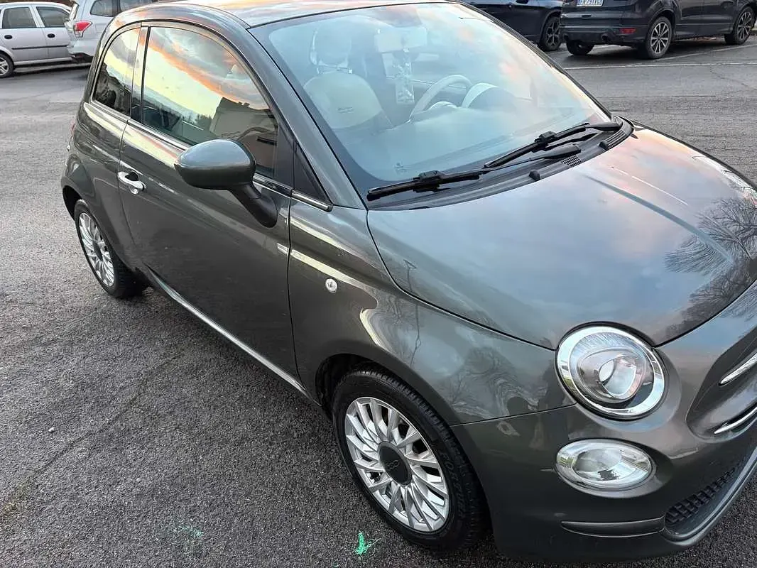 Usata Fiat 500 Lounge 69 CV (50 kW) 2019 Grigio Utilitaria