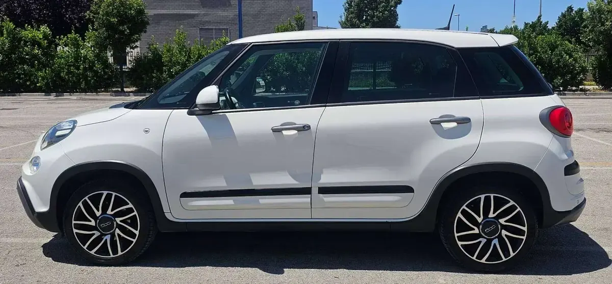 Usata Fiat 500L Cross 95 CV (69 kW) 2019 Bianco Monovolume