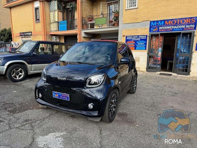 Blu Usata 2022 Smart ForTwo Electric Drive Prime Cabrio | 14.790 € (Buon prezzo) - Immagine 1/4