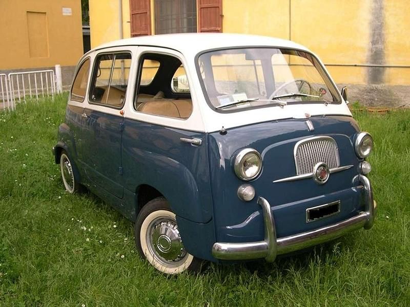 Usata Fiat 600D 15 CV (11 kW) 1963 Blu/azzurro Berlina