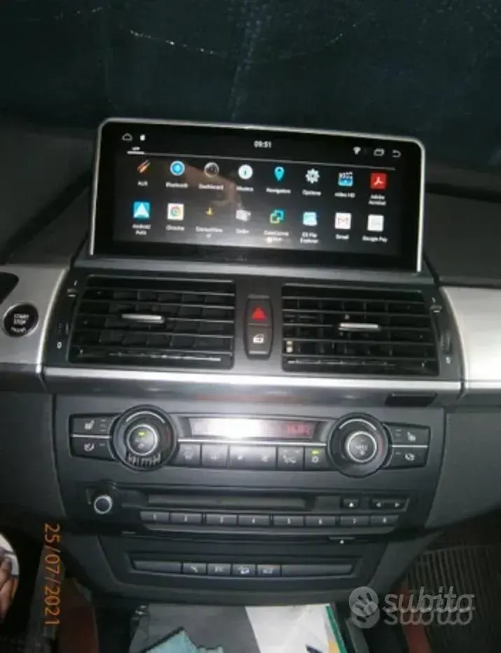 Usata BMW X6 286 CV (210 kW) 2008 Blu SUV