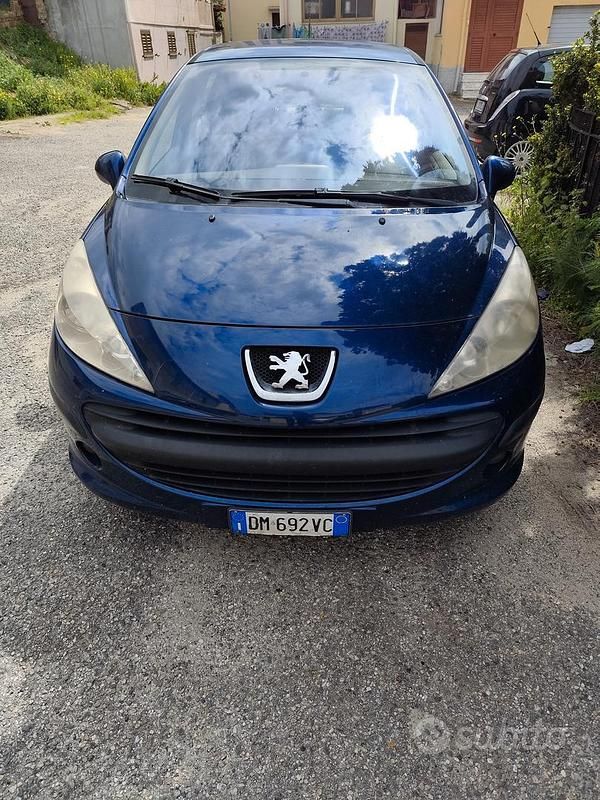 Usata Peugeot 207 90 CV (66 kW) 2007 Blu Berlina