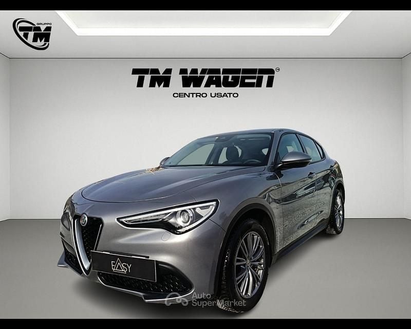 Argento Usata 2019 Alfa Romeo Stelvio Business SUV | 17.800 € (Super prezzo) - Immagine 1/4