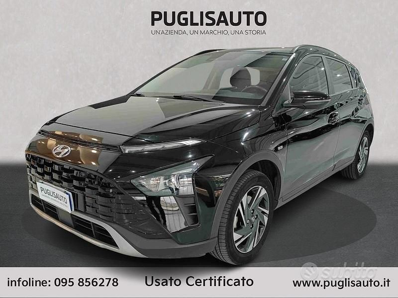 Usata Hyundai Bayon 101 CV (74 kW) 2022 Nero SUV
