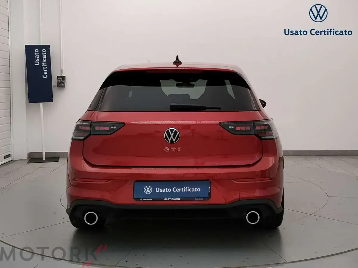Nuova VW Golf VIII GTI 265 CV (194 kW) 2026 Rosso Berlina
