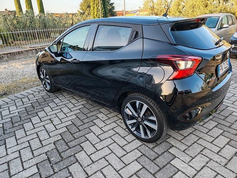 Usata Nissan Micra 90 CV (66 kW) 2018 Nero Utilitaria