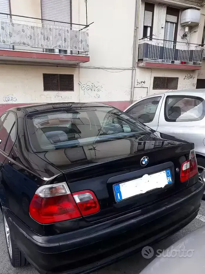 Usata BMW 320 Efficient Dynamics 136 CV (100 kW) 2000 Nero Berlina