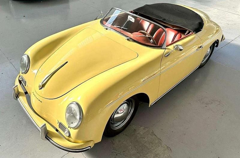 Usata Porsche 356 75 CV (55 kW) 1957 Giallo banana Cabrio